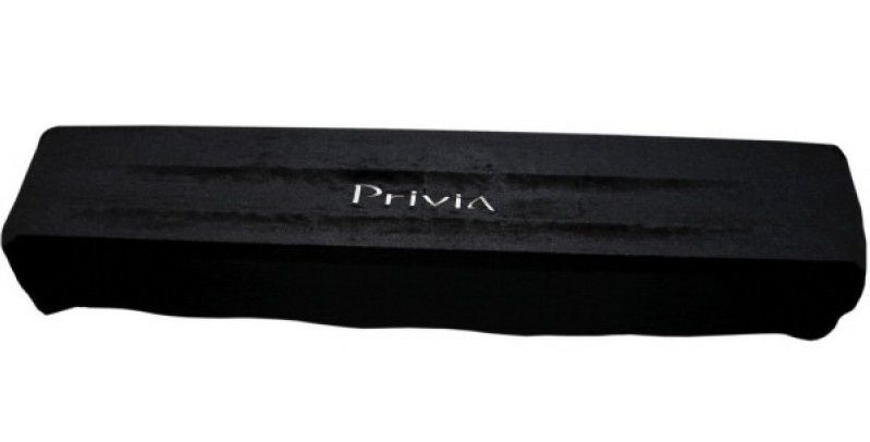 Накидка для цифрового пианино Casio Privia бархатная чёрная