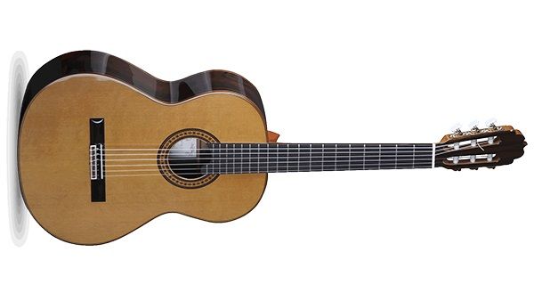 Классическая гитара в кейсе Alhambra 826-ALZ Luthier Zericote 50 Aniversario