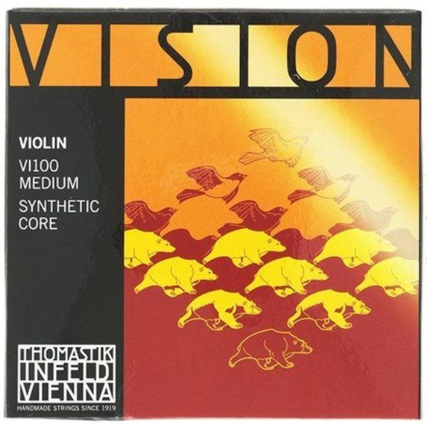 Комплект струн для скрипки размером 4/4 Thomastik VI100 Vision
