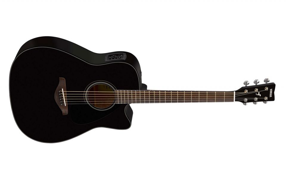 Электроакустическая гитара Yamaha FGX800C BLACK