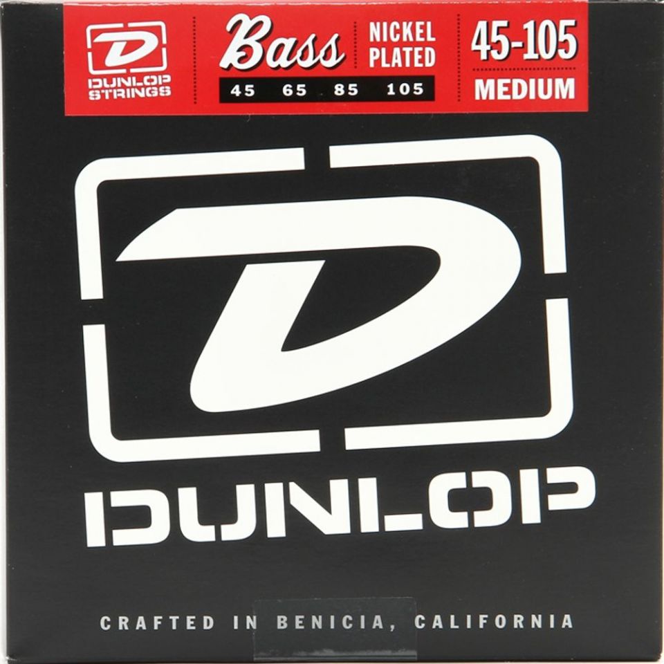 Струны для бас-гитары Dunlop DBN-45-105 (2014) medium