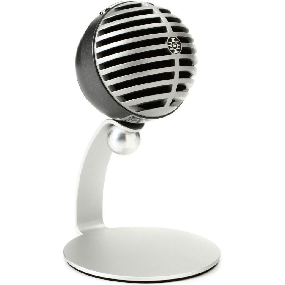 Цифровой конденсаторный микрофон Shure MV5-LTG для записи на компьютер и устройства Apple