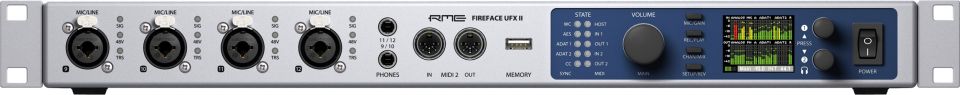 Аудиоинтерфейс RME Fireface UFX II