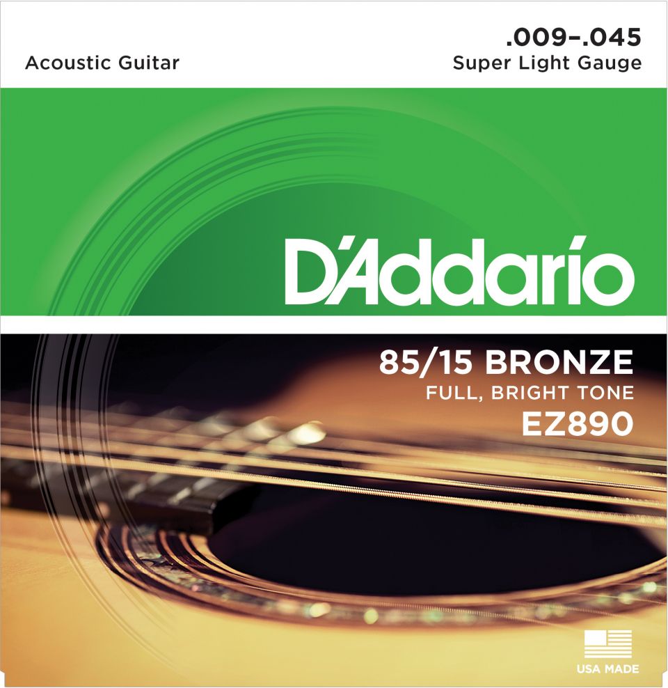 Струны для акустической гитары D'Addario EZ / 890