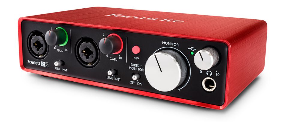 Звуковая карта Focusrite Scarlett 2i2 2nd Gen USB