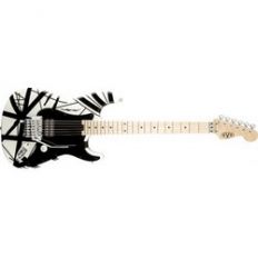 Электрогитара EVH Stripe Series White with Black Stripes