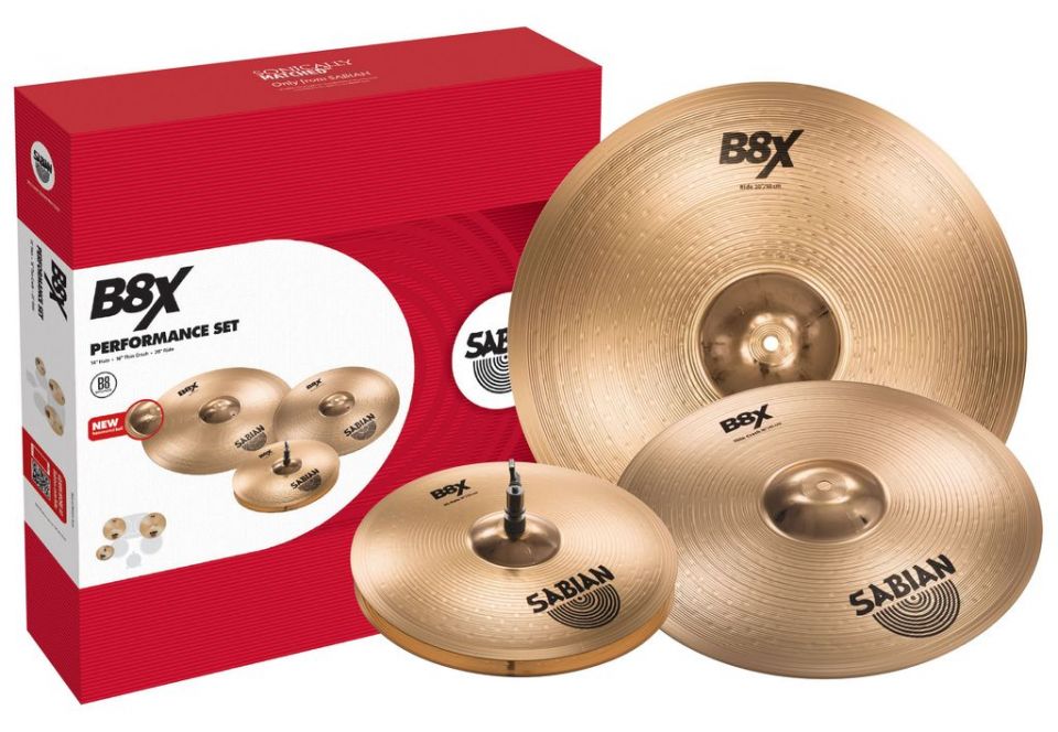 Комплект тарелок Sabian B8X Performance Set