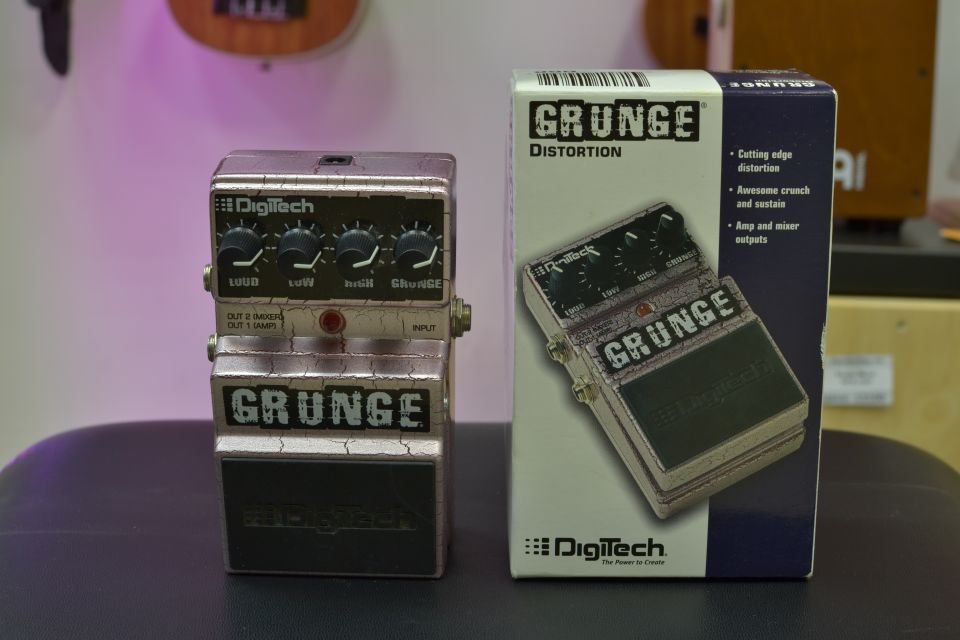 Гитарная педаль distortion Digitech Grunge (б/у)