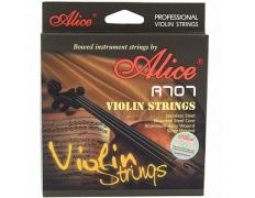 Комплект струн для скрипки размером 4/4 среднее натяжение Alice A707