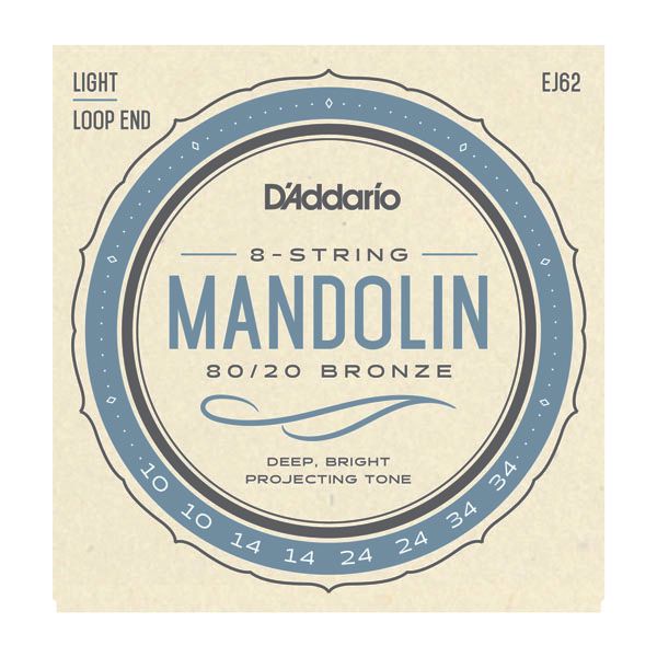 Струны для мандолины D'Addario EJ62