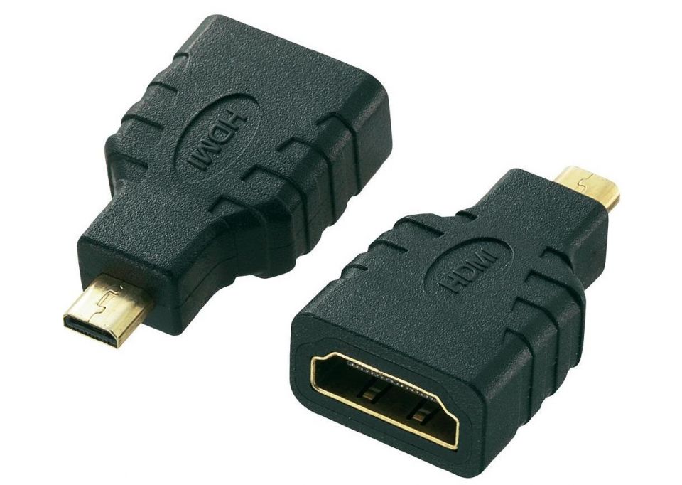 Переходник HDMI мама HDMI micro папа