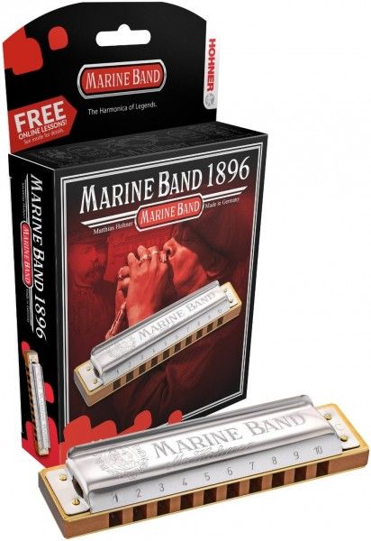 Губная гармошка Hohner Marine Band 1896/20 C (M189693X)