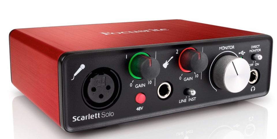 Звуковая карта Focusrite Scarlett Solo 2nd Gen USB