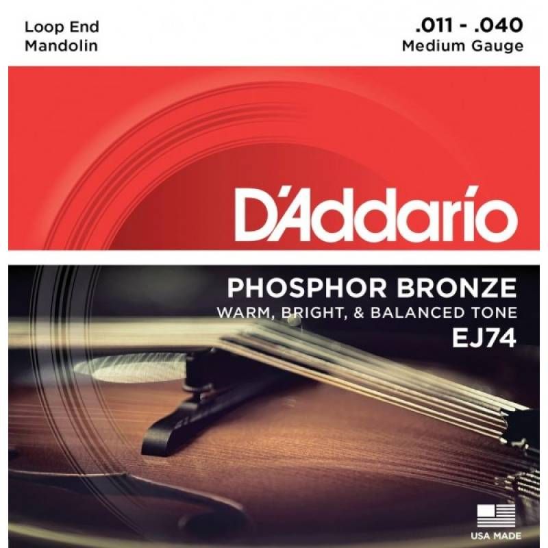 Струны D'Addario EJ74