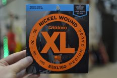 Струны для безголовой бас гитары D'addario ESXL160