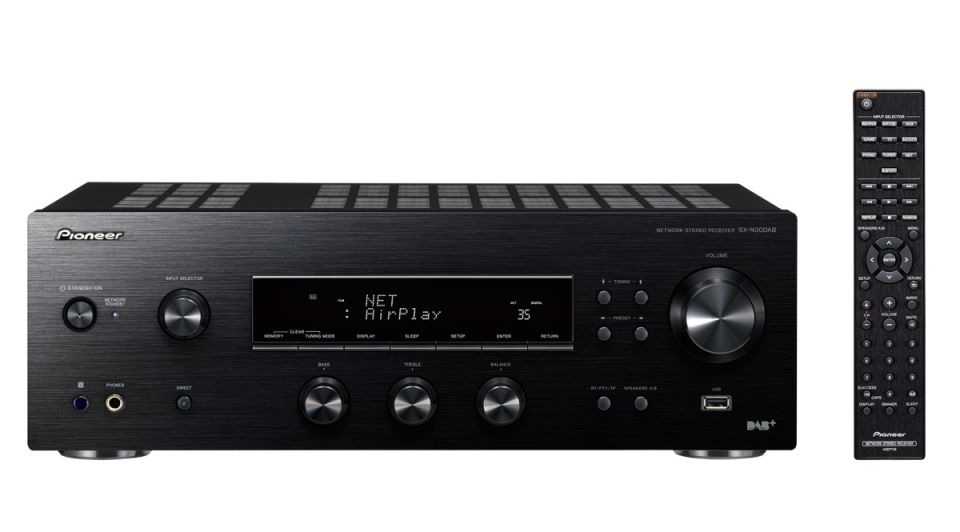 Стереоресивер Pioneer SX-N30, black