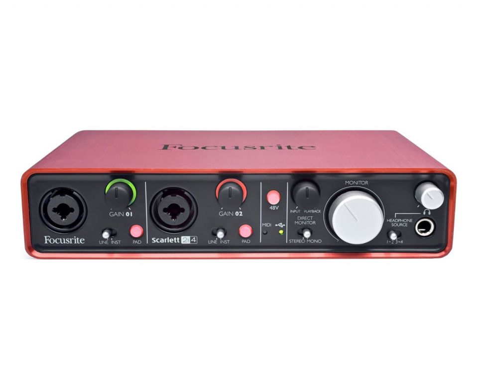 Звуковая карта Focusrite Scarlett 2i4