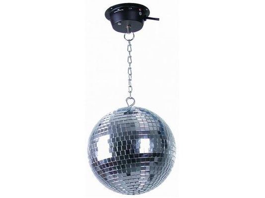 Зеркальный шар Eurolite Mirror Ball 40 cm с двигателем MD 1515 и цепью