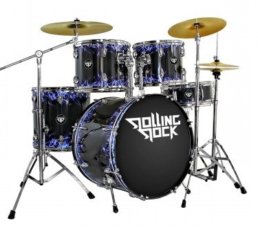 Ударная установка Rolling Rock JR-2232C Black Smoke