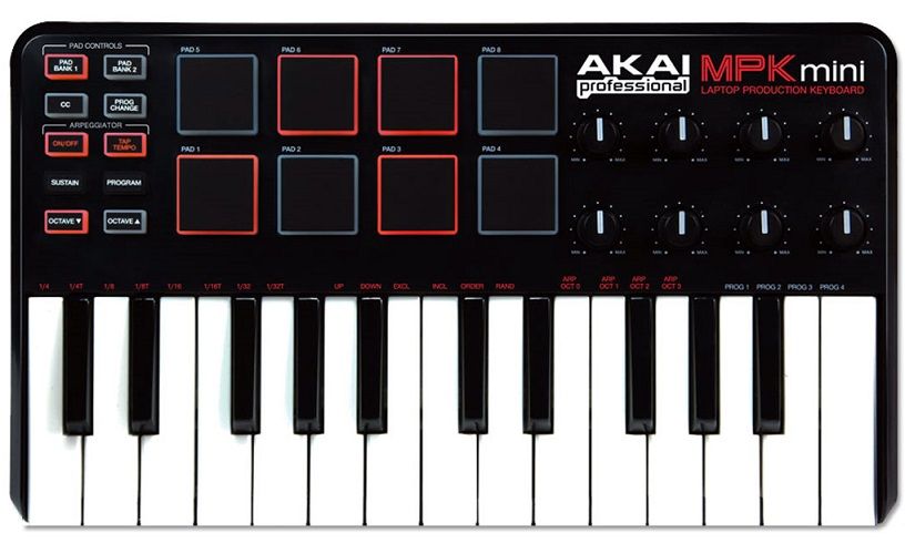 Миди клавиатура AKAI MPK-MINI MKII