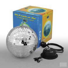 Eurolite Mirror Ball 20 cm зеркальный шар с двигателем MD 1015 и цепью