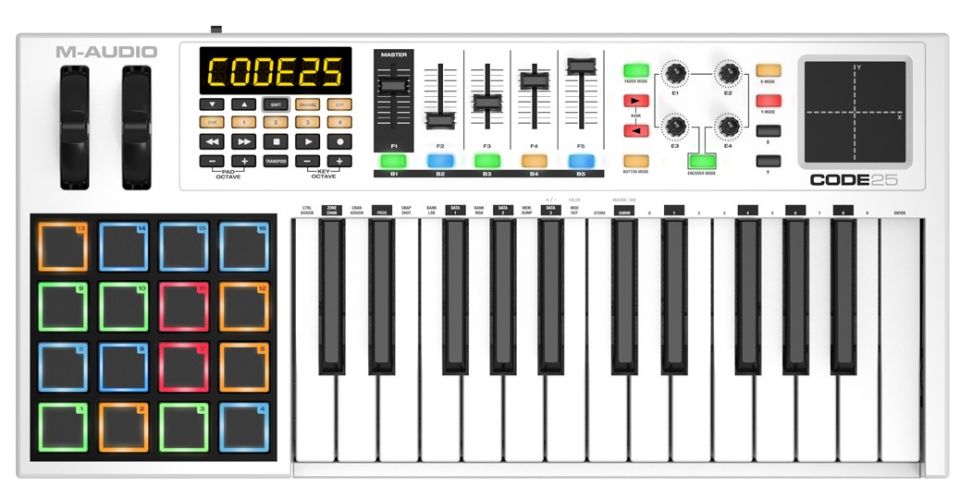 Миди клавиатура M-Audio Code 25